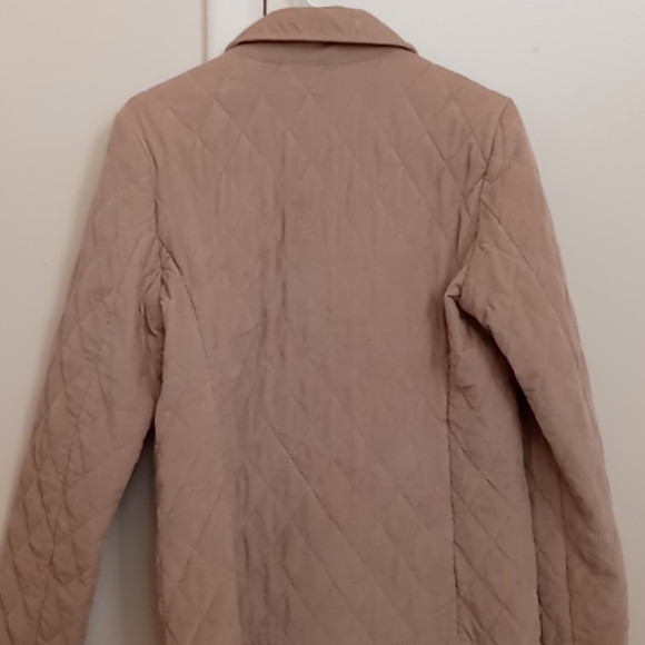 COPY - Brooks Brothers 364 Womens's tan quilted j… - Picture 2 of 2